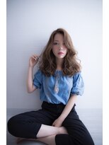 アリュールヘアー ルーチェ(ALLURE hair luce) ヘーゼルベージュ×フェザーバング