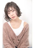 【Neolive】切りっぱなしボブに、低温デジタルパーマで柔らかく