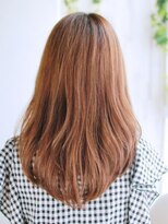 ヘアメイク ナル(hair make nalu)&nbsp;きれい目なワンカールセミミディアムスタイル