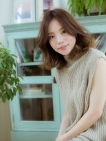 アミ 橋本(amie)&nbsp;無造作外ハネ×大人ミディ[橋本駅]