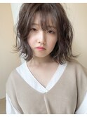【tela】オリーブグレージュ・スイングロブ【溝の口】