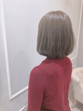 ネオリーブギンザ 銀座店(Neolive GINZA) グレージュカラー　銀座　美容室