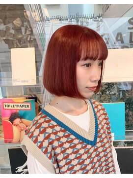 チックタック モーガン モデル(TICK-TOCK MORGAN Model) ゲストスナップ【レッドオレンジ】