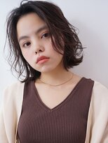 ネオリーブ チロル 横浜西口店(Neolive CiroL.)&nbsp;無造作パーマ　大人っぽボブ