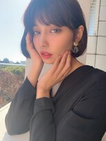 ボタニウム バイ アールサロン(BOTANIUM by RrSALON)&nbsp;クラシカルショートボブ☆ナチュラルブラック☆AMU