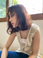 シークエンス 外苑前(SEAQUENCE)&nbsp;ハイライトカラー×ボブ[外苑前/髪質改善/白髪染め/ショート]