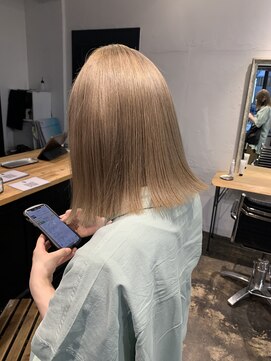 ヴェルダ 池袋店(verda) ブリーチなしダブルカラーココアグレージュ＊fukuda