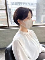 バーチョ(bacio)&nbsp;20代30代40代◎小顔骨格矯正ショート【麻生/札幌ショート/白髪】