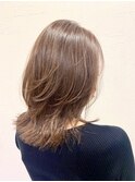 大人かわいい美髪/グレージュカラー/シルキーベージュ 【稲毛】