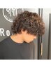 【中原指名メンズ限定】毛髪ケア付き流行の波巻きスパイラルパーマ￥15400