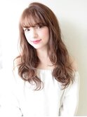 フェミニンウェーブ×シルキーベージュ