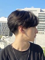 バイフィフス 原宿/表参道(by fifth)&nbsp;毛流れセンターパートニュアンスパーマツーブロック刈り上げ