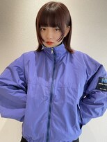 ロンドプロフィール 浦和(Lond profil)&nbsp;顔まわりレイヤー　結べる切りっぱなしミディ