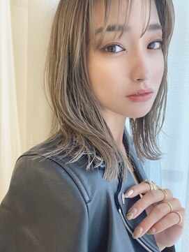 シエル 大分中央町店(CIEL) 【CIEL大分中央町店　style】グレージュカラー