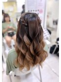 ねじりハーフツイン
