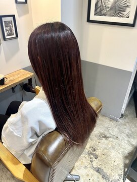 ヘアーワークス ヘルム 渋谷店(HAIR WORKS HELM) [HELM渋谷］酸熱カラー