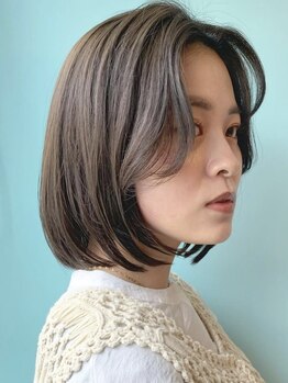 ヘアワークオーパス 吉祥寺(HAIR WORK OPUS)の写真/1ミリ単位でこだわり横顔美人に。小顔魅せを叶えるテクニックで、雰囲気に合うデザインをご提案♪「OPUS」