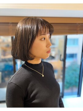 ガーデン ジングウマエ(GARDEN jingumae) ゆるふわボブ/眉ラインシースルーバング