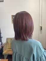 ヘアーワークス ボナ(HAIR WORKS bona.)&nbsp;大人かわいいデザインカラー 髪質改善トリートメント