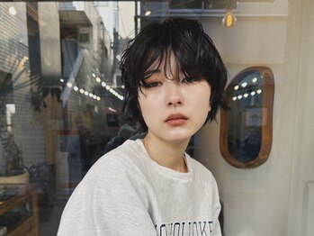 ヒュージ 三軒茶屋(huge)の写真/ダメージレスでこなれ感のあるお洒落パーマ。柔らかい質感パーマからスパイラルパーマまで対応。[三軒茶屋]