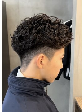 スイッチ(men's SWITCH) 大分メンズラルフカールスパイラルパーマツーブロック刈り上げ