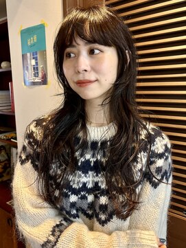 エンベロープス 中目黒(Envelopes) レイヤーパーマ/マロンベージュ/レイヤーカット/顔周りレイヤー