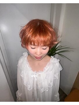 フリーラ 京都河原町三条店(freera) ふわふわオレンジヘア