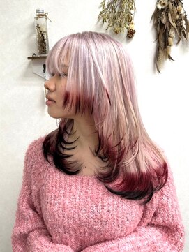 リングバイモアムー(Ring by Moremuu) コバ　ブリーチカラー