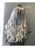 グレージュ、エクステ、ハイライト、インナー、グラデーション