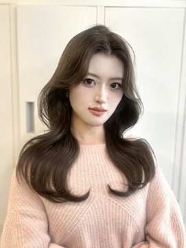 アリュウル 表参道 青山(Allure) オリーブベージュ×韓国レイヤーカット◎【KAKO】