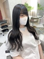 ガルボ ヘアー(garbo hair)&nbsp;プルエクステ 10代 20代 30代 エクステ 黒髪ロング 韓国風