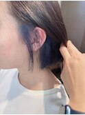 クールなブルー系 イヤリングカラー