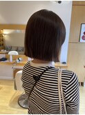 大人かわいい♪ナチュラルボブ