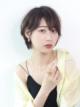 オーロ 武庫之荘店(ORO) 愛され美髪ショート/ココアベージュ/グランマッシュ