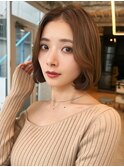 20 代30代40代ナチュラルボブ顔周りボブ大人ショートボブ顔周り