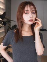 テクネ 天神大名(techne)&nbsp;天神大名今泉くびれレイヤーウルフ顔まわりカット韓国風巻き髪