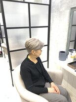 イーズ バイ インス(Yeeee.s by INCE)&nbsp;白髪ぼかし/白髪改善カラー/ショート/透明感カラー/脱白髪染め