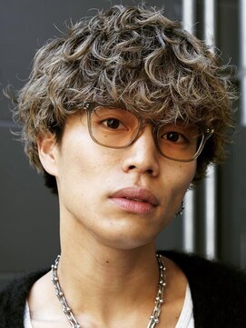 ノード(NODE) 波巻きスパイラルツイストスパイラルパーママッシュメンズヘア