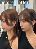 《顔まわり》小顔見えNo.1!垢抜ける顔まわりレイヤーカット