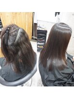 ヘアテリア リュウ 大塚(hair teria ryu) 縮毛矯正/髪質改善縮毛矯正/前髪縮毛矯正/表面ハーフ矯正