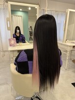 サロン ド ココ(salon de COCO) エクステピンクシルバーインナー
