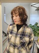 イット(it.)&nbsp;it. YUI レイヤーパーマ オリーブベージュ 黒髪卒業式