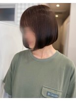 ジャミン 長嶺店(Jammin.)&nbsp;まとまり重視◎ツヤ感ブラウンボブ