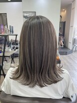 ヘアーデザイン サンニイイチヨン(HAIR DESIGN 3214)&nbsp;ハイライト/外ハネボブ/髪質改善/上尾美容室/白髪ボカシ/