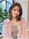 桜ピンクインナーカラー