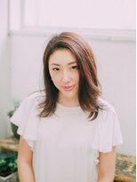 アンシェリ バイ フラミューム 戸塚店(Ancheri by flammeum)&nbsp;サイドパートセミロング