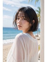 オヅラストリゾート(OZ LAST RESORT)&nbsp;抜け感ニュアンスショートボブ