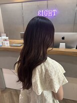 エイト 博多店(EIGHT hakata) ブリーチなし透明感ラベンダーピンク