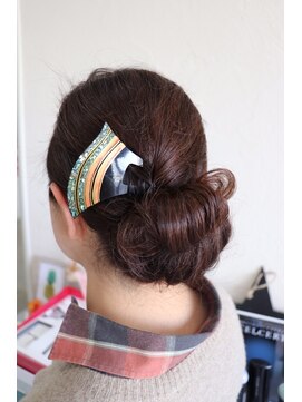 ヘアアンドスパ ナチュラ(Natura) 和装アップ