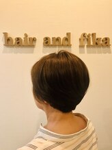 ヘアーアンドフィーカ(hair and fika)